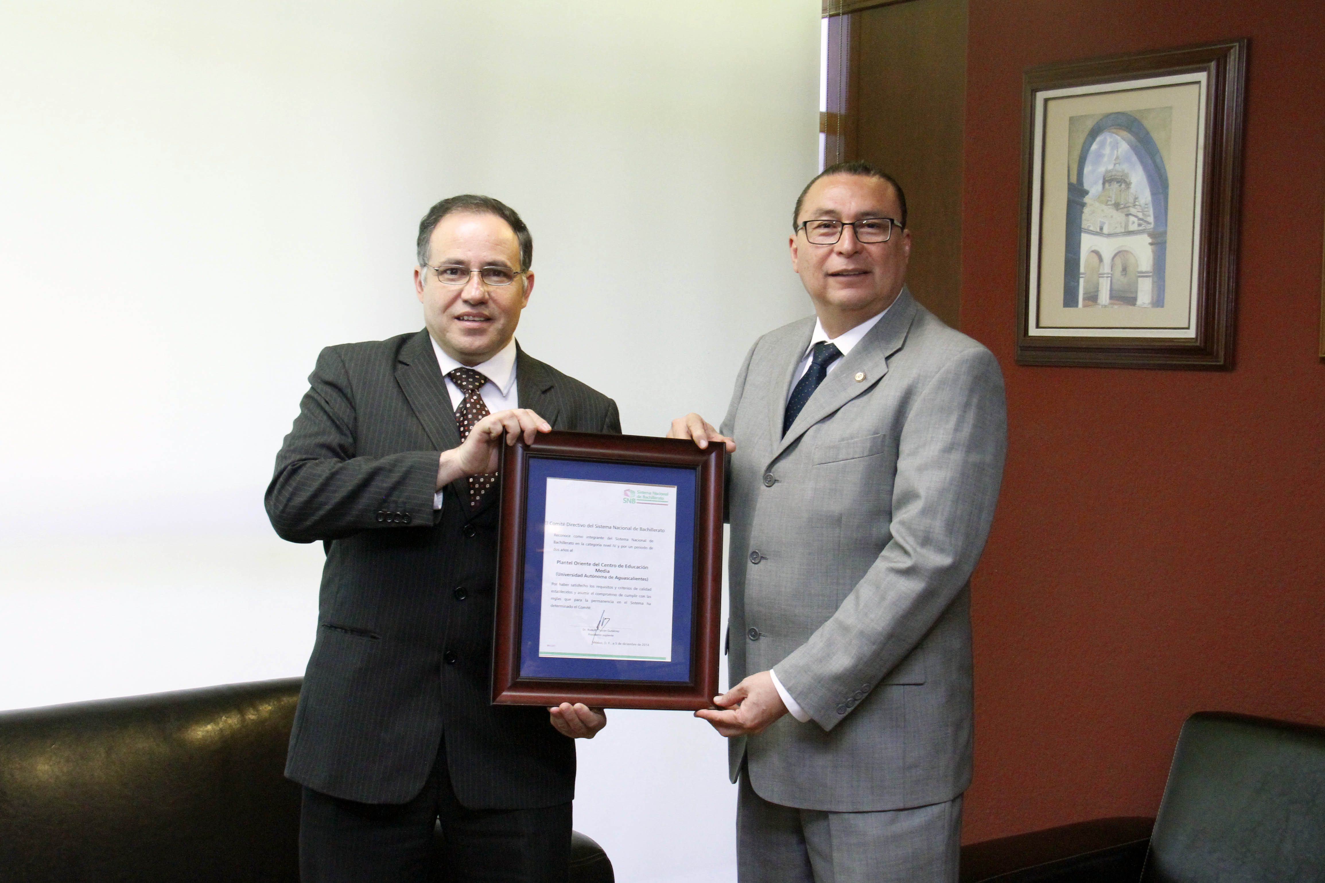 Plantel oriente del bachillerato de la UAA se incorpora al sistema nacional