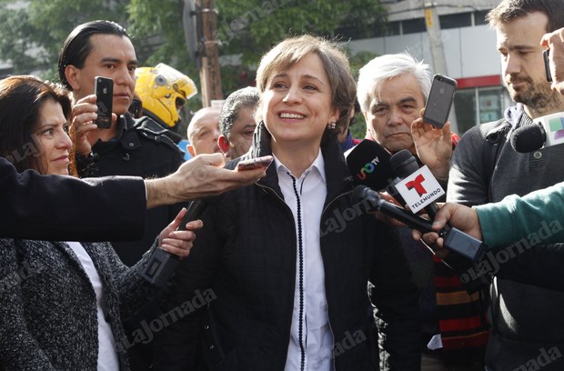 EN VIVO: Rueda de Prensa de Carmen Aristegui #AristeguiSeQueda