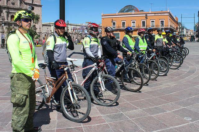 Buscan incrementar la operatividad de paramédicos y policías con el uso de la bicicleta