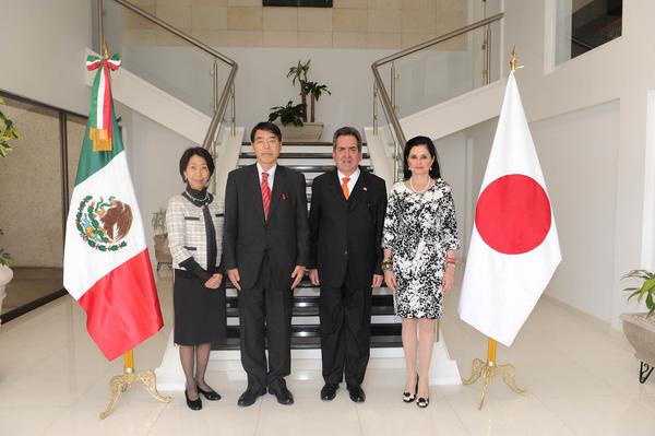 Embajador de Japón en México visita Aguascalientes