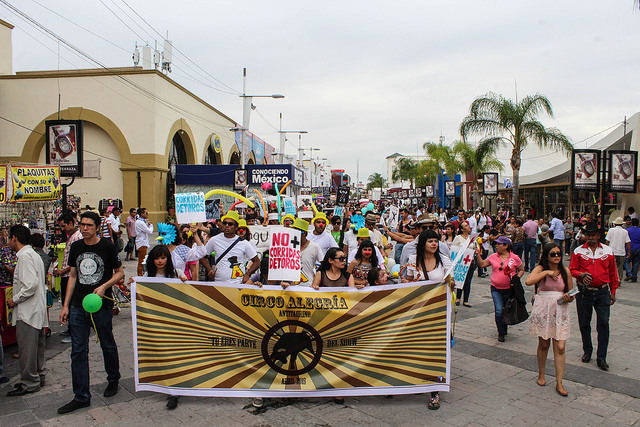 Marcha antitaurina se realizó sin agresiones ni conflictos