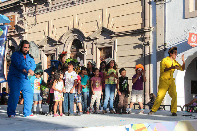 Teatro del Disfuerzo impacta en el Corredor Cultural Carranza  