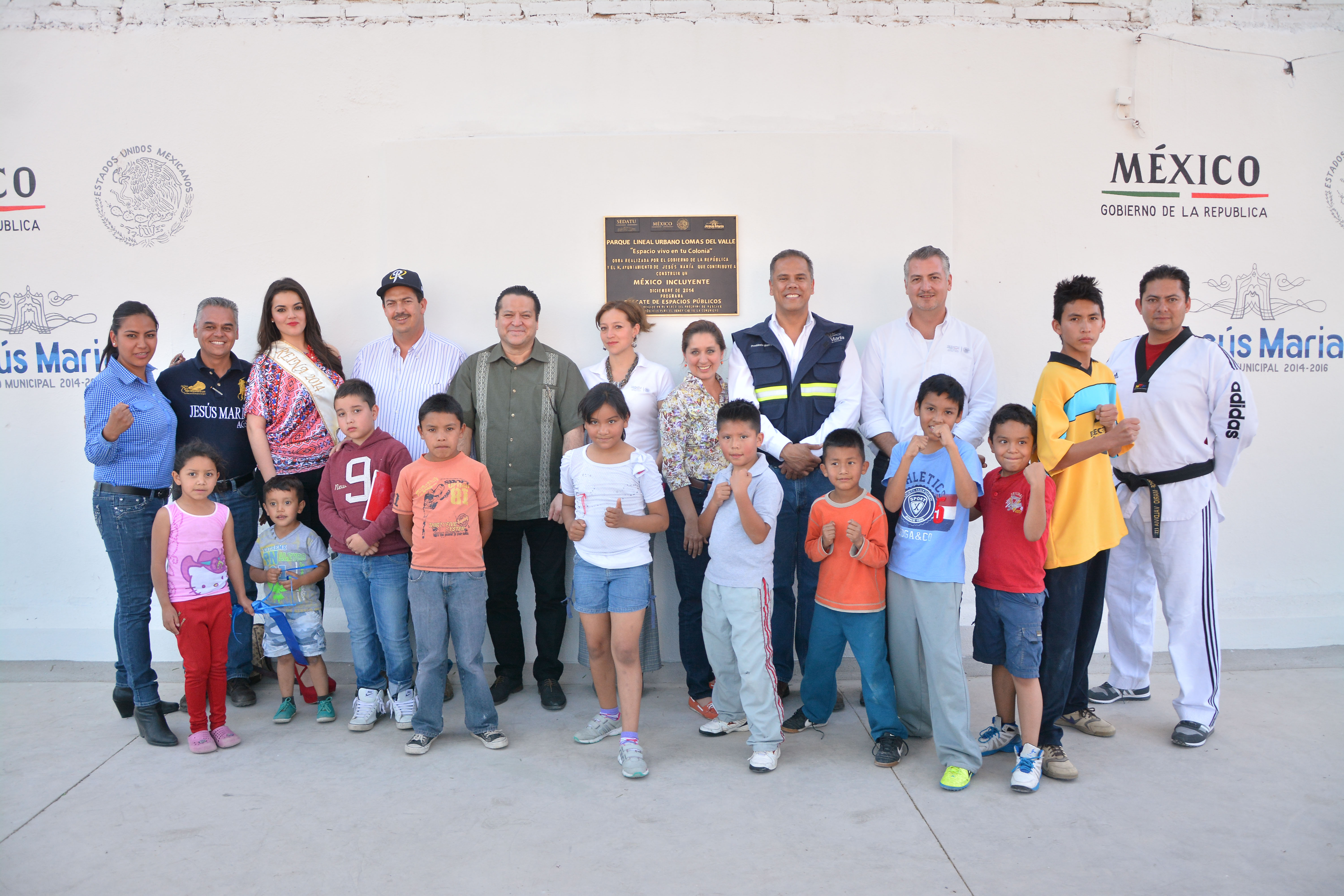 Entregan parque lineal urbano en Jesús María