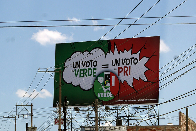 Presentan Verde y PRI queja ante el INE contra PAN por anuncios confusos