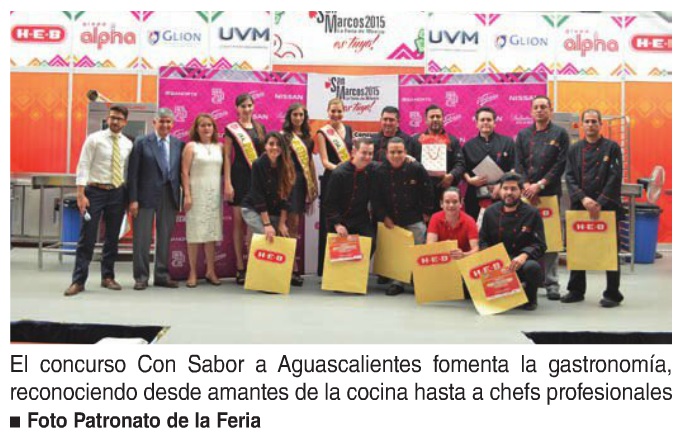 Premian a lo mejor de la gastronomía en Aguascalientes