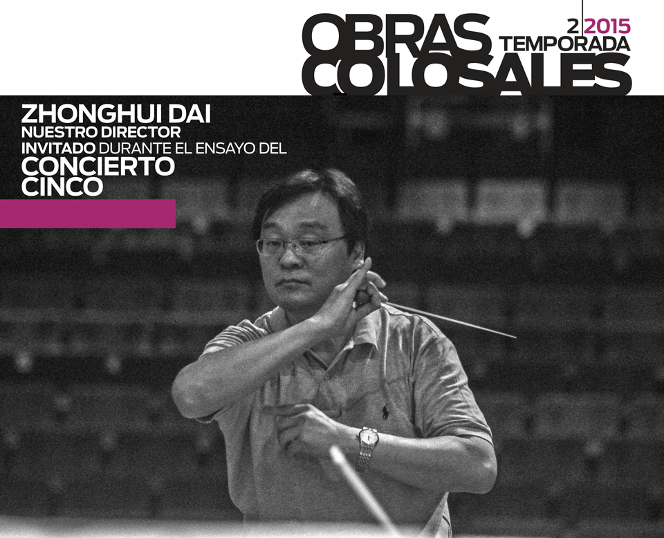 Director invitado de excepción para el quinto concierto de la OSA