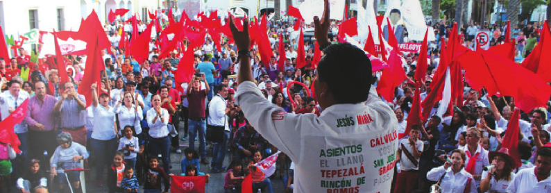 Casi diez mil jesusmarienses apoyan al candidato priista al Distrito I