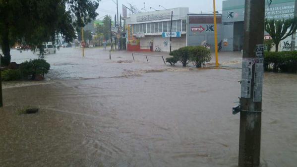 Lluvias torrenciales inundaron 30% de Jesús María