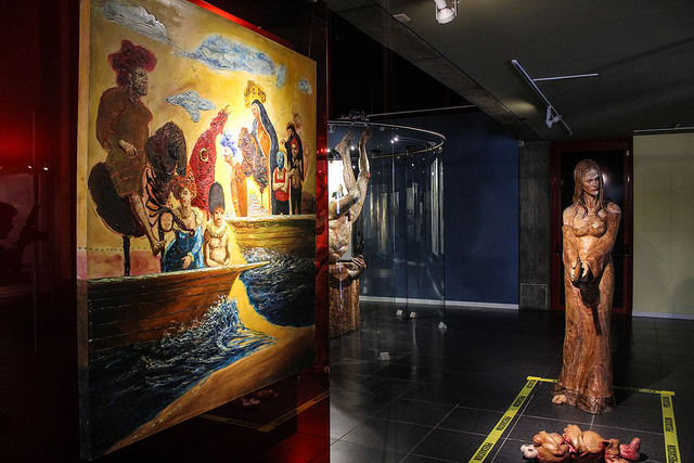 Cuatro disciplinas combinadas en 90 obras en el Museo de la Muerte