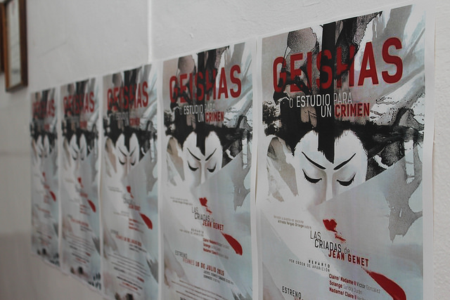 Presentan obra teatral Geishas o estudio para un crimen