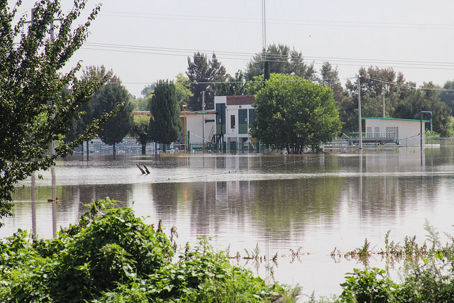 Habitantes de El Cerrito culpan al municipio de la contingencia en Pabellón de Arteaga
