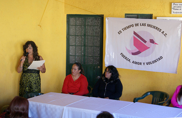 Mujeres buscan crear una nueva cultura social