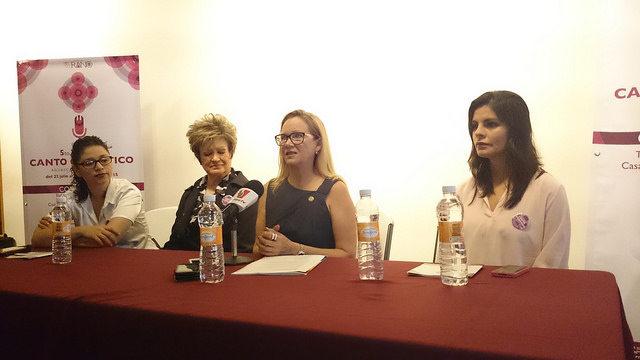 Festival de Canto Operístico se realiza con 800 mil pesos del Conaculta