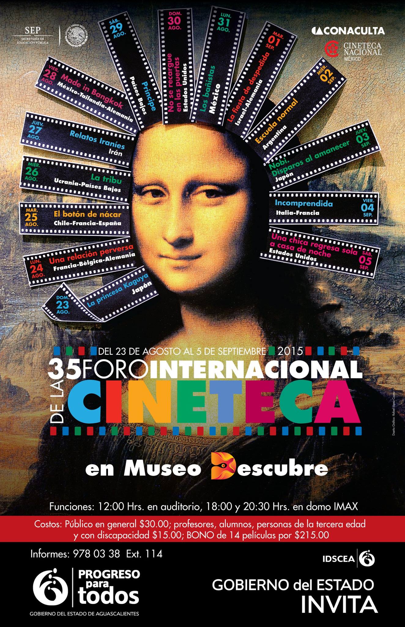 Llega el 35 Foro Internacional de la Cineteca Nacional al Museo Descubre