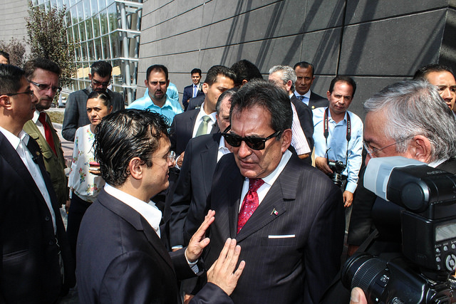 Acepta Lozano de la Torre exponer preocupaciones de periodistas a Osorio Chong