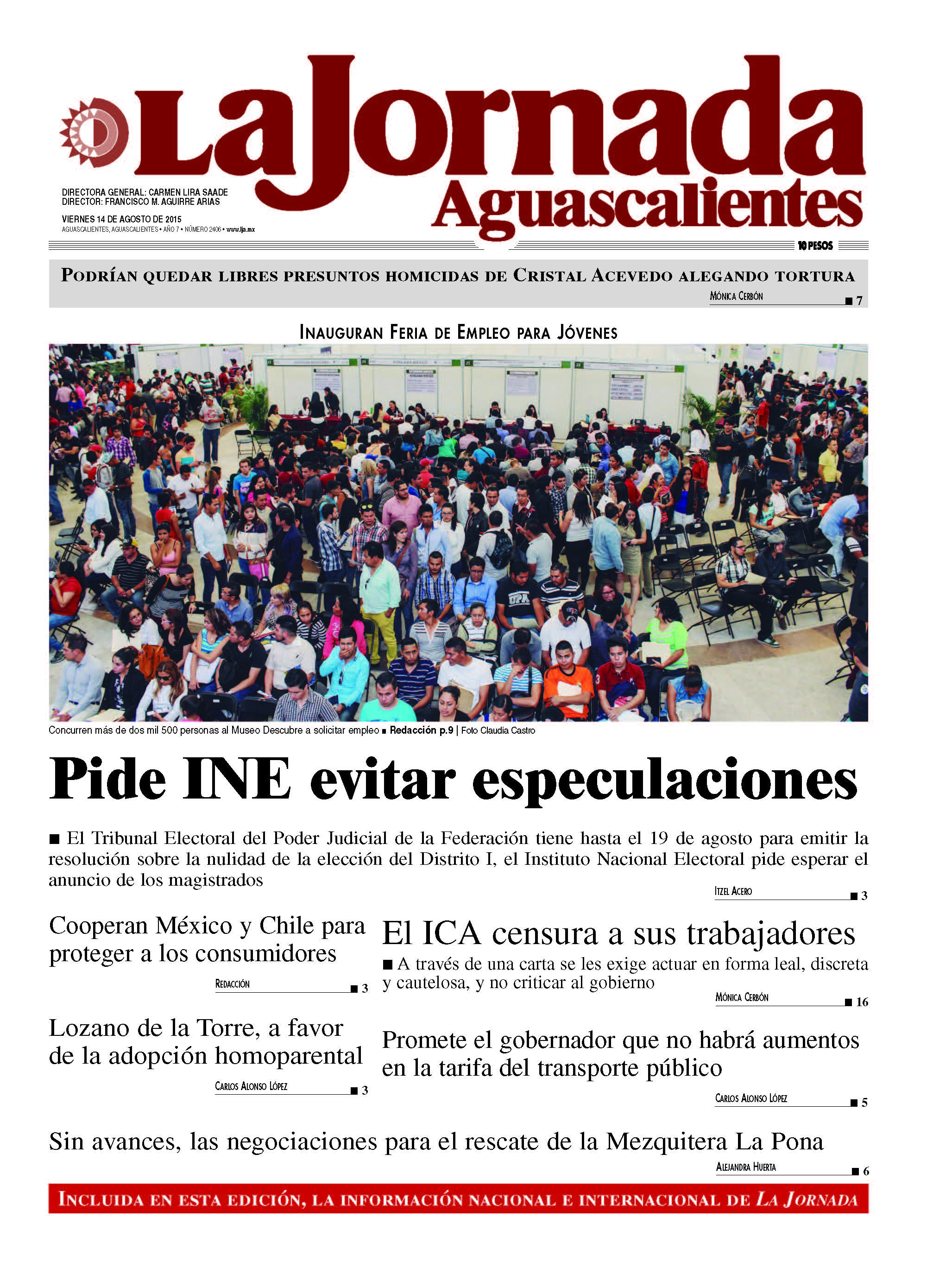 14 de agosto de 2015