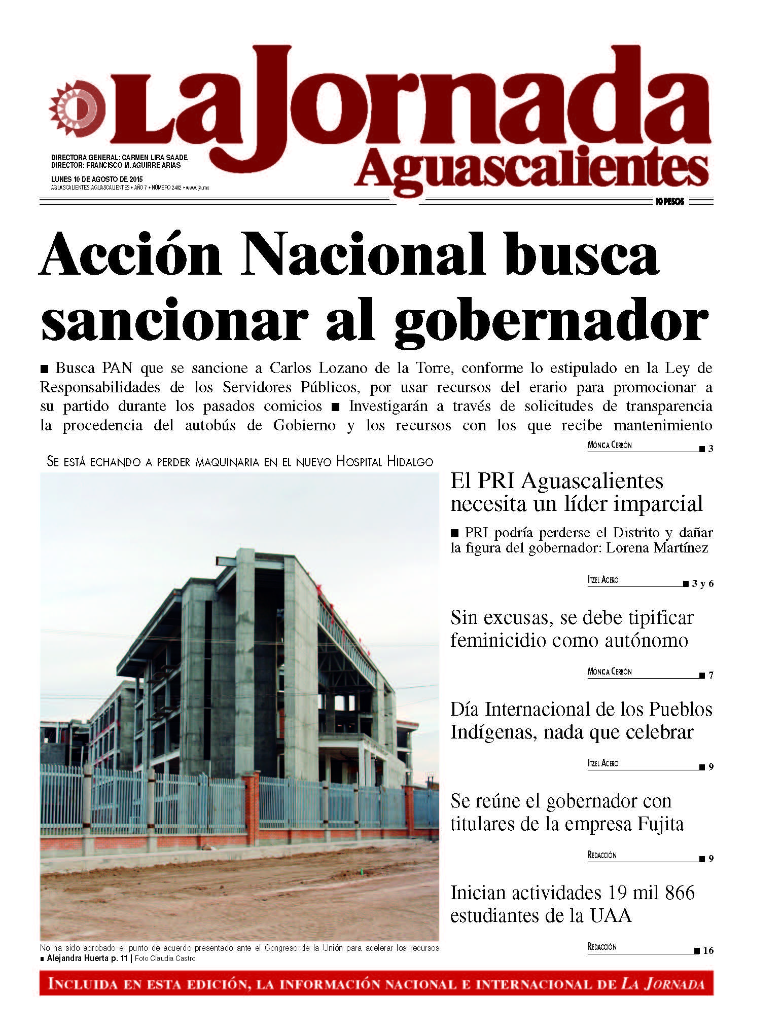 10 de agosto de 2015