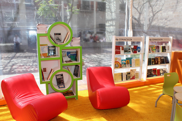 Centro de Lectura Conaculta, un espacio para leer, imaginar y convivir cómodamente