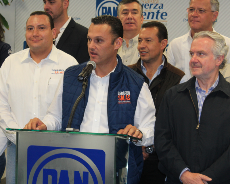 Comité Ejecutivo Nacional del PAN garantiza respaldo a la campaña de Gerardo Salas Díaz