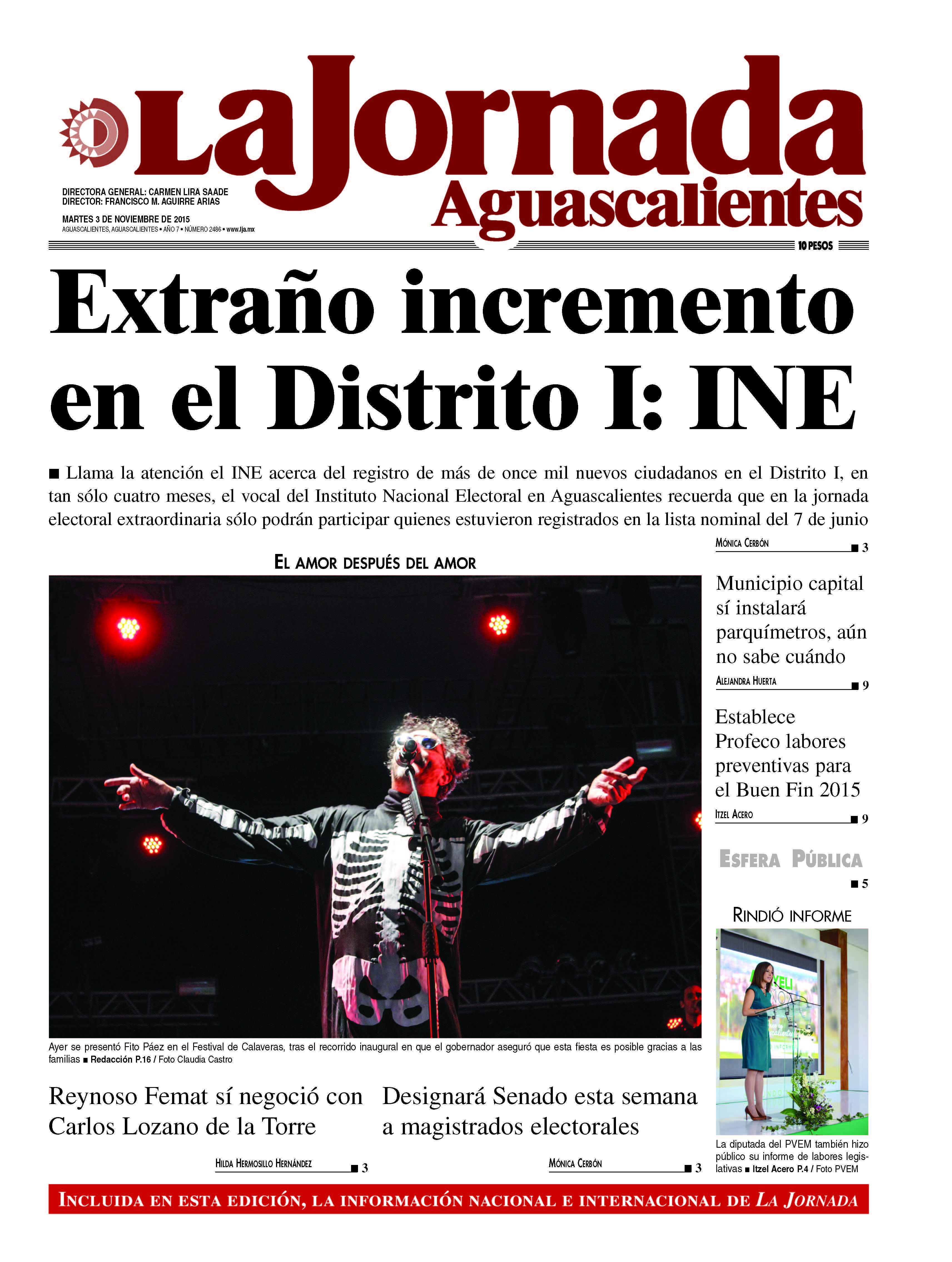 3 de noviembre de 2015