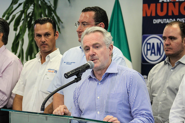 Acción Nacional perfila coalición con PRD y Panal para 2016