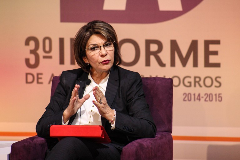 Necesaria, la transformación de las instituciones: Angélica de la Peña Gómez