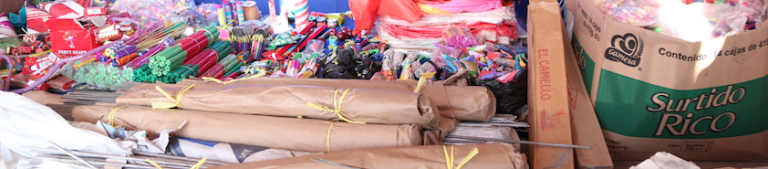 Destruyen material pirotécnico decomisado