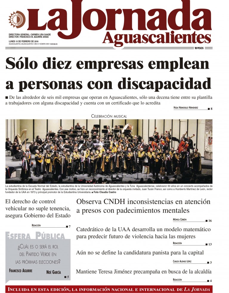 15 de Febrero de 2016