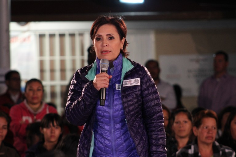 Hacen reclamos a Rosario Robles en zonas marginadas