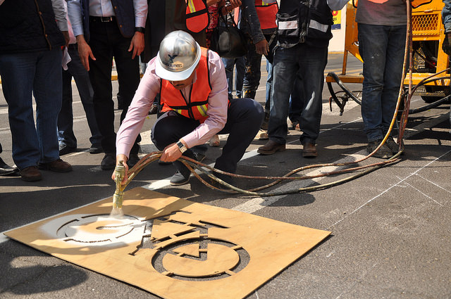 Inicia construcción de circuito de ciclovías