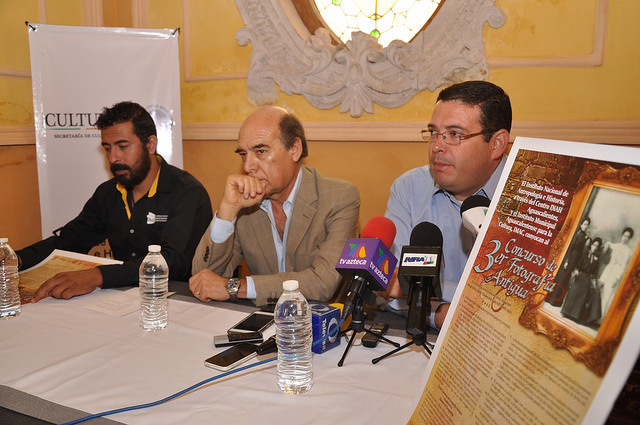 Presentan Inah e Imac tercer Concurso de Fotografía Antigua