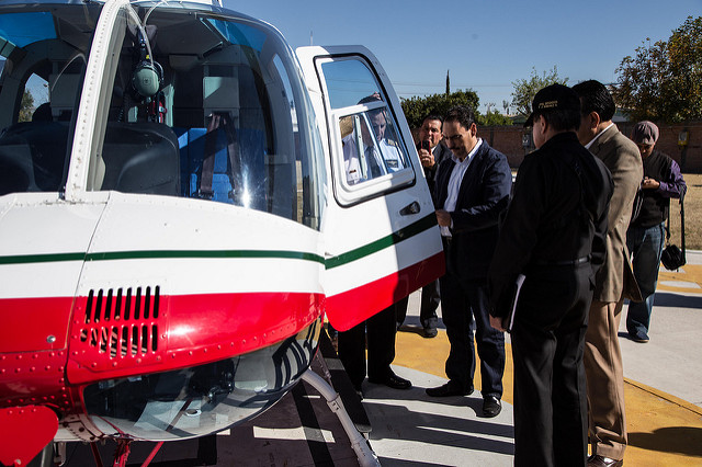 Pagará municipio casi un millón de pesos por asegurar el helicóptero