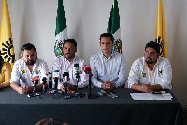 El PRD exhibe como bandera electoral la transparencia