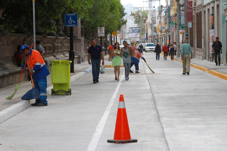 Concluye pavimentación en calle Doctor Pedro de Alba