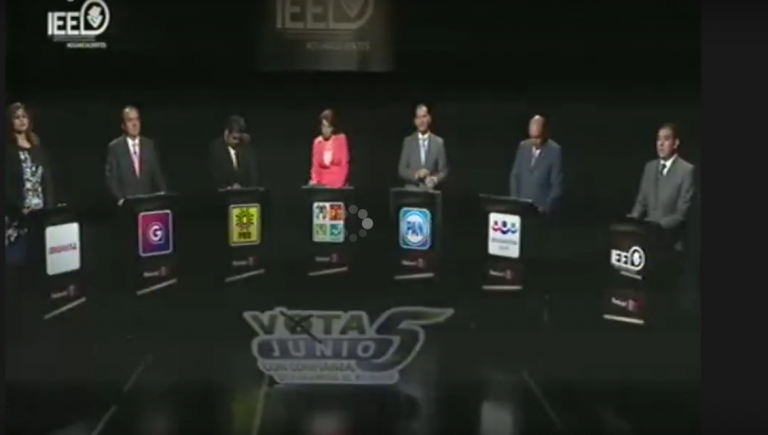 El debate con los candidatos para gobernador 2016 en Aguascalientes