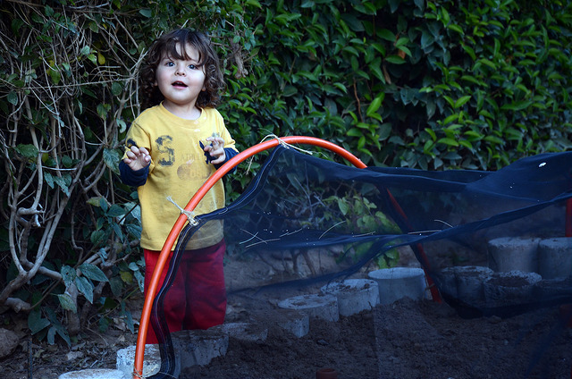 Visitan alumnos de preescolar huerto didáctico del Vivero de la Barranca