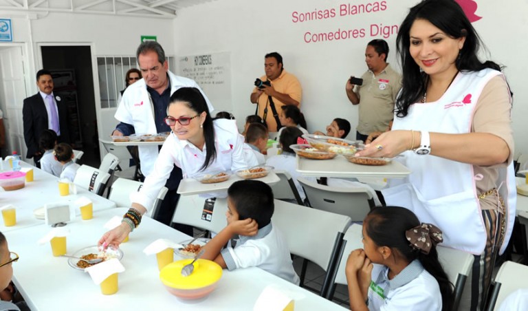 Son 130 comedores escolares comunitarios en el estado