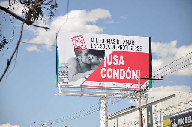 Regresarán los espectaculares de promoción del uso del condón