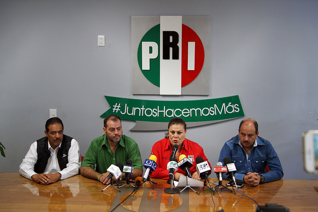El PRI y coaligados rechazan los resultados de la elección