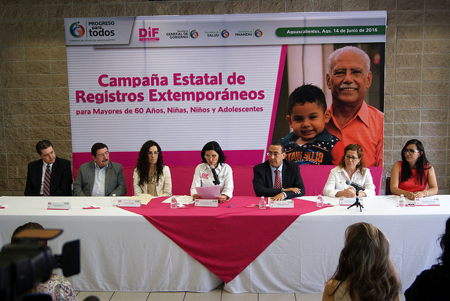 Inicia Campaña de Registro Extemporáneo de niños, adolescentes y adultos mayores