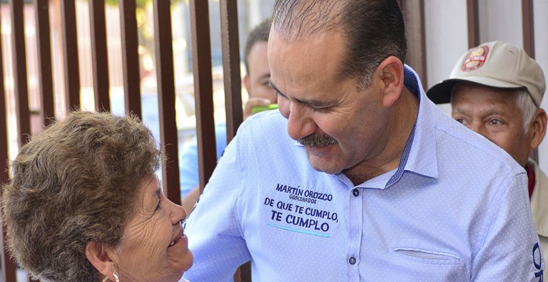 Realiza gira de trabajo Martín Orozco en el Distrito de Riego 01