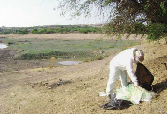 Investigan contaminación por residuos tóxicos en bosque de Cobos