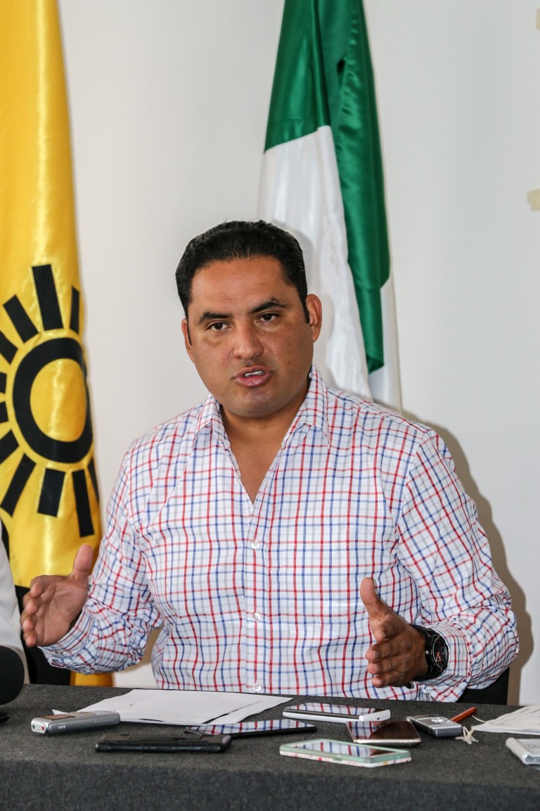 Pide dirigente estatal del PRD a Basave, mostrar pruebas de corrupción