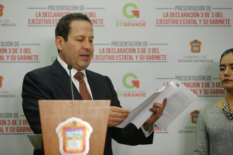 En el Estado de México sí cumplen con 3de3