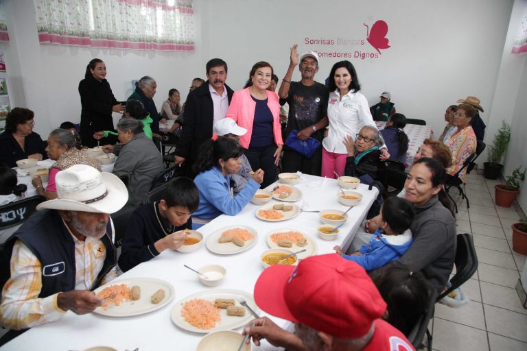 Inauguran comedor comunitario en San Francisco de los Romo