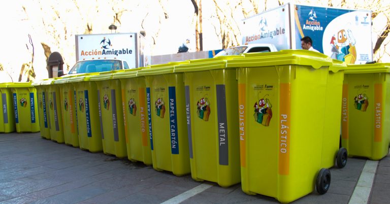 Se ha recopilado más de un millón de kg de residuos reciclables
