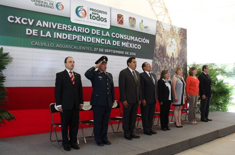 Ceremonia conmemorativa por el CXCV Aniversario de la Consumación de la Independencia