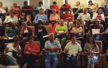 Realizan reunión informativa para 150 maestros del SNTE