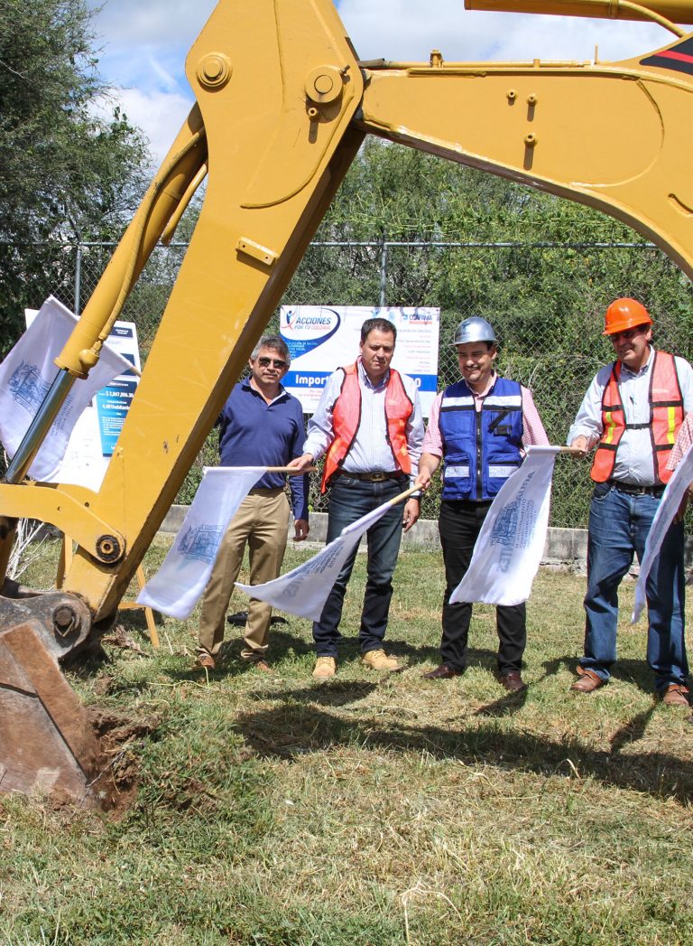 Inician obras de construcción de un colector pluvial en Calvillito