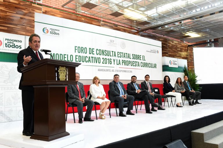Inauguran el Foro de Análisis del Nuevo Modelo Educativo en Aguascalientes